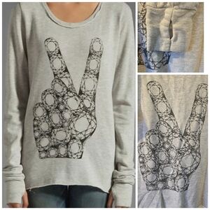 Lauren Moshi Hamsa Thumbhole sweatshirt